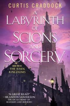 Cover- A Labyrinth of Scions and Sorcery